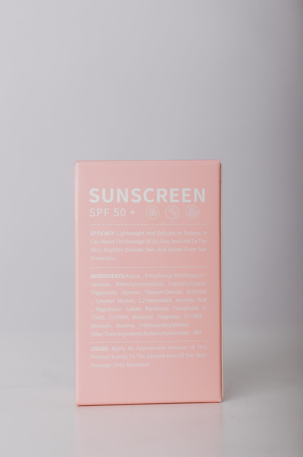 BB Face Tinted Sunscreen SPF 50 – Non-Chemical & Matte Finish